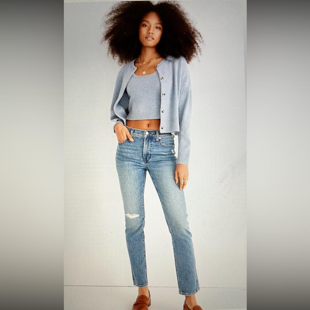 Nwt Madewell The Perfect Vintage Jean Size 31
